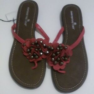 Pink Sandals flats